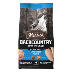 Merrick Backcountry: trozos crudo liofilizados para mayor variedad de sabor