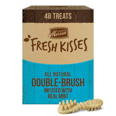 Merrick Fresh Kisses: bocado dental para cachorros que mejora la limpieza dental.