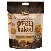 Merrick galleta horneada paw-some con mantequilla de cacahuete para perros