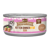 Merrick Purrfect Bistro pate gatito pollo en lata, textura suave para gatitos.