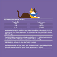 Merrick Purrfect Bistro: pelo brillante y piel saludable con Omega 6 y Omega 3.