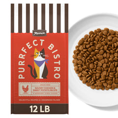 Merrick Purrfect Bistro tazon sin grano con pollo real para gatos