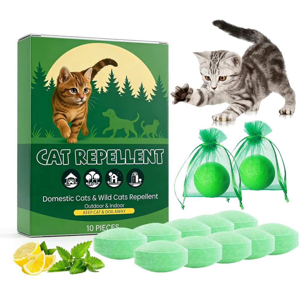Bolas repelentes de gatos de Mgviiiva para exteriores que protegen jardines y terrazas.