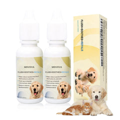 Gotas Mgviiiva para perros con aplicador fácil para ojos sanos