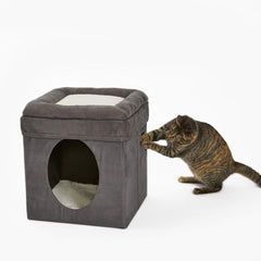 MidWest Cat Cube: juguete colgante suave que incentiva juego