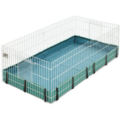 MidWest Homes for Pets Hábitat para cobayas: base lavable para limpieza rápida y comodidad.