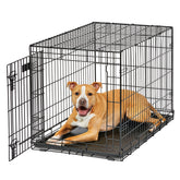 Jaula LifeStages de 36 pulgadas para perros, entrada amplia y cómoda.