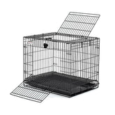 MidWest Wabbitat: puerta superior para acceso fácil y manejo del conejo.