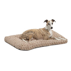 MidWest QuietTime Deluxe Ombré Mocha, cama dentro de jaula de 36 pulgadas.