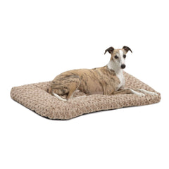 Diseño ultra mullido de QuietTime Deluxe Ombré Mocha para descanso prolongado.
