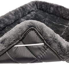 Lavable a máquina, Cama QuietTime gris ideal para casa o viaje