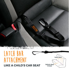 Mighty Paw carabiner de aluminio grado aeronáutico, alta resistencia para seguridad.