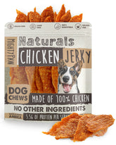 Mighty Paw Naturals tiras de pollo para perros, snack natural para perros activos