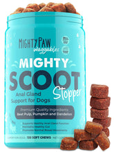 Mighty Scoot en frasco, masticables para apoyo digestivo en perros