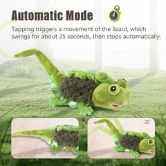 Migipaws Lagartija con catnip para atraer interés y juego suave