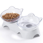 MILIFUN platos gatos elevados inclinados para comer cómodamente.