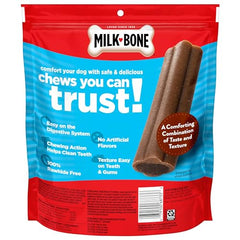 Milk-Bone Comfort Chews textura masticable para mayor disfrute durante el masticado