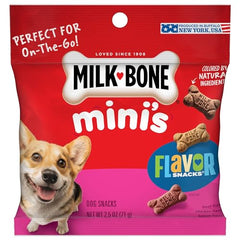 Milk-Bone Minis sabor res para premiar a tu perro