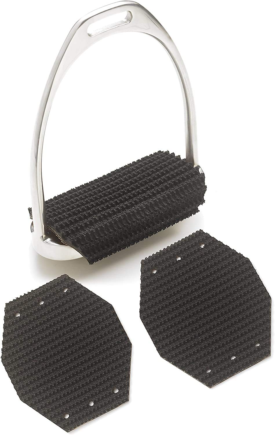 Almohadillas Millennium Super Comfort envolventes para estribos, negro, mejor estabilidad y durabilidad.