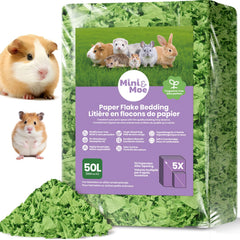 Mini-moe cama para hamster, polvo casi cero y aire limpio en la jaula.