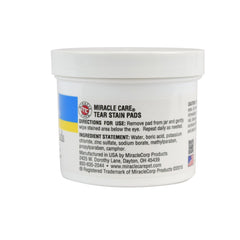 Toallitas Miracle Care para ojos de perros y gatos, uso diario seguro.