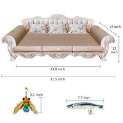 Miwoowim cama-gato-lujo-moderno, refugio cómodo para siestas