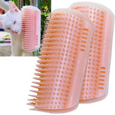 Miwoowim cepillo auto-cuidado para gato con extensión de 6.1 pulgadas para mayor alcance.