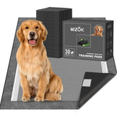 MIZOK almohadillas para perros con carbón activado para controlar olores en casa.
