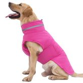 La capa-perro-invierno-rosa-xl de Mklhgty ofrece paseos cálidos.