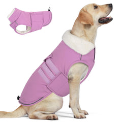 Mklhgty Extrawarm perro capa-cuello-alto protege del frío durante paseos