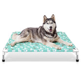 Modorki Cama elevada para perro grande, uso interior y exterior, confort duradero.