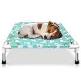 Cama Modorki elevada para perros pequeños, uso interior y exterior