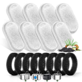 Filtre Monsin pour fontaine chat inox 2L améliore l'eau fraîche.