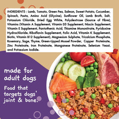 MOOCHIE: nutrición equilibrada con cordero y batata para perros.