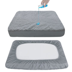Moonsea funda cama perro lavable a máquina, limpieza fácil.