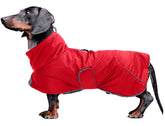 Morezi abrigo impermeable para perro salchicha, ideal para salidas bajo la lluvia