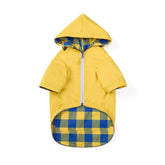 Morezi impermeable para perro con doble capa y protección contra la lluvia, mirada lista para salir.