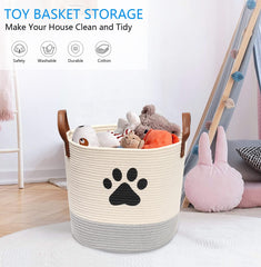 Morezi organizador para perros con asas, fácil de mover entre habitaciones.