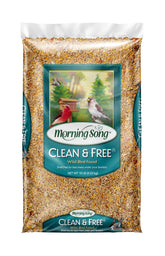 Morning Song bolsa-10 libras, ideal para alimentar aves al aire libre.