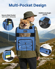 Moysoon Bolsillos portátiles para agua, comida y accesorios del viaje.
