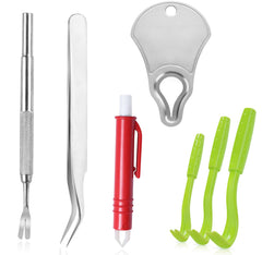 Kit Mrcopetal para retirada de garrapatas completo, útil en casa y en viaje