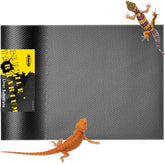 MRREPTILE alfombra-sustrato para dragón barbudo, cama suave para descanso.