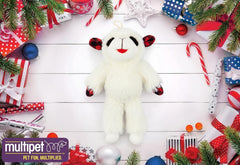 Multipet Lambchop con chirrido: juguete interactivo que mantiene a tu perro entretenido
