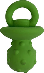 Multipet MiniPet Pacifier, juguete látex 4 pulgadas para masticar y juegos