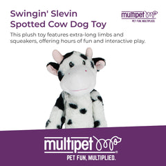 Multipet Swingin Slevin peluche suave para caricias y siestas