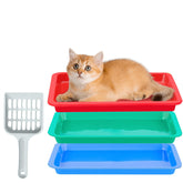 MUWUZOYT caja de arena para gatitos, conjunto de 3 colores para identificación.