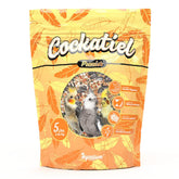 Mycelium Cockatiel Premier Seed en bolsa de 5 lb para nutrición diaria.
