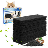 Filtro de carbono MyfatBOSS para Litter-Robot 3, pack de 10, elimina olores de forma continua.
