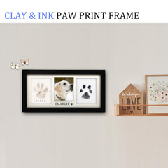MYPAWLETS kit con tinta segura para mascotas y huellas limpias.