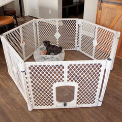 MyPet Petyard Passage: puerta bloqueable para control de acceso.